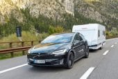 elektrische trekauto_Tesla Model X_Dolomieten