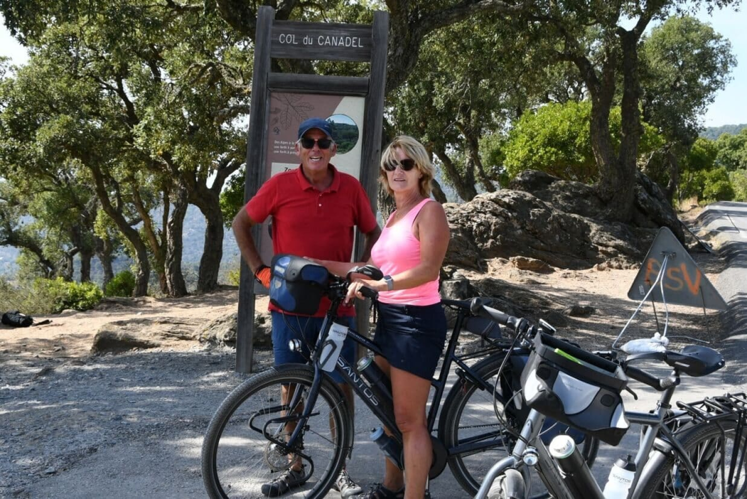 Ronald en Janine_fietsen in Frankrijk