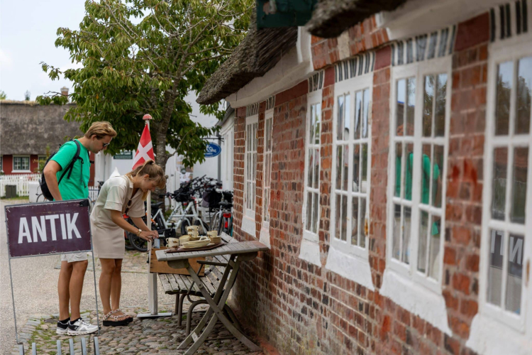 TestTour Denemarken_Linda en Ramon_fietsen op Fanø