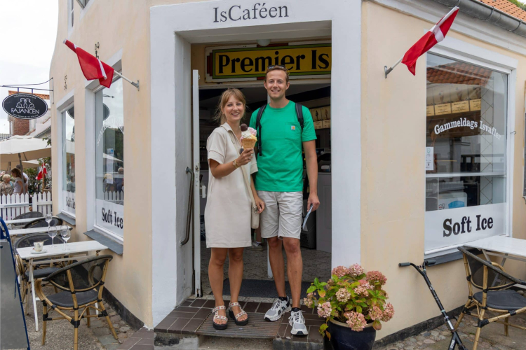 TestTour Denemarken_Linda en Ramon_fietsen op Fanø