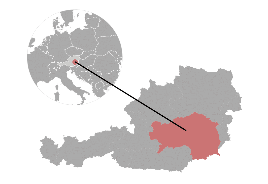 Map Steiermark